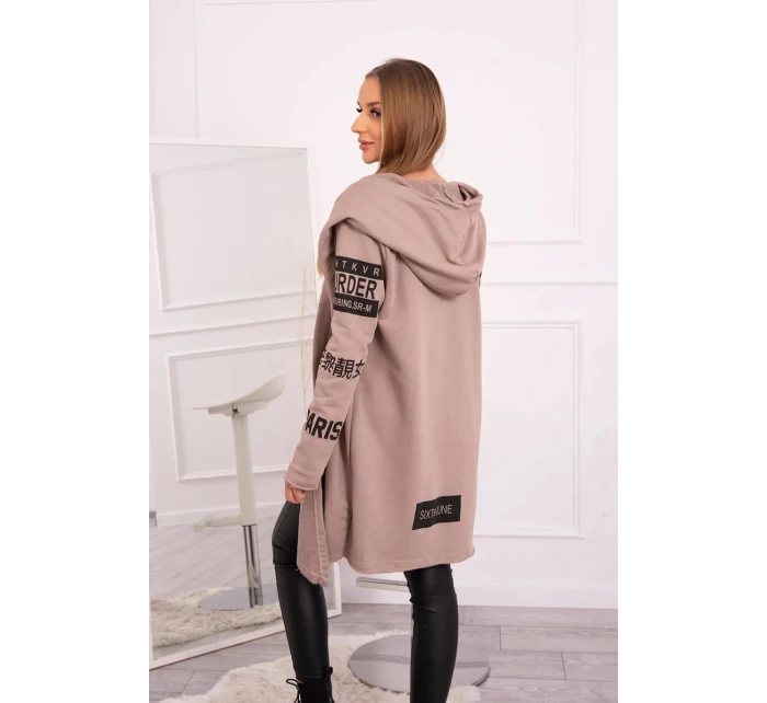 Dámský cardigan - béžový