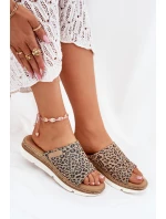 Dámské Klapky Na Klínu Panthera Norozi Dámské Klapky Na Klínu Panthera Norozi