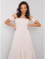 Šaty 346 SK 009.51 světle béžová