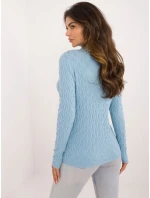 Sweter AT SW  jasny niebieski model 20493300 - FPrice