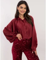 Košile DHJ KS model 21485643 bordó - FPrice