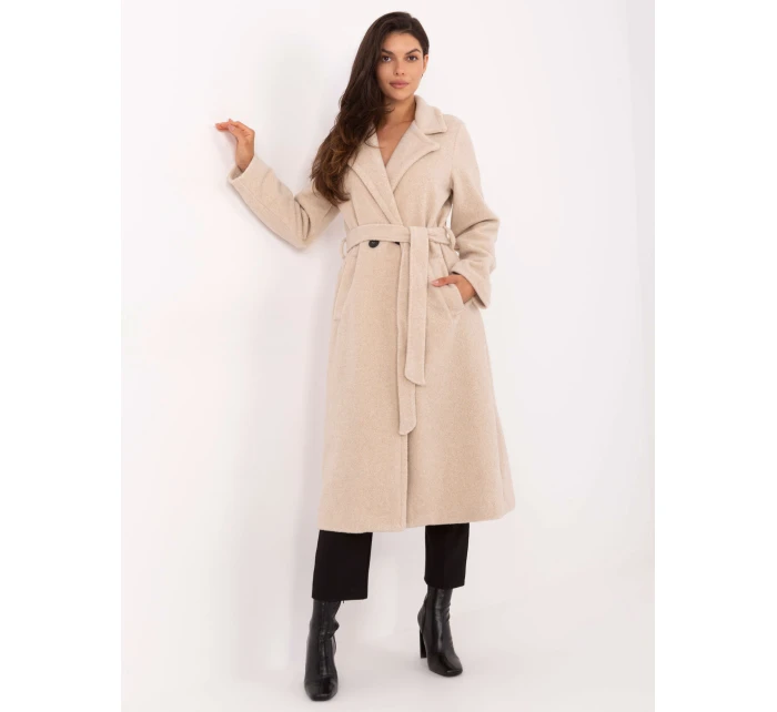 Płaszcz IT PL model 21302272 jasny beżowy - FPrice