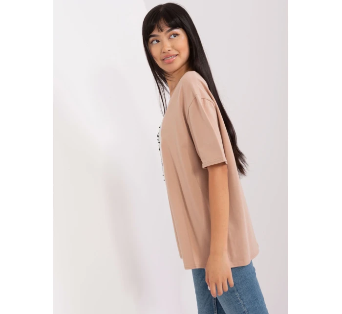 Tričko LK TS 509353.25P béžová Tričko LK TS 509353.25P béžová