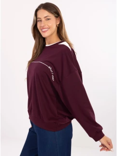 Bluza RV BL model 21480360 bordowy - FPrice