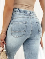 Dámské džíny CAPRI STYLE modré FashionStreet UY2120 Dámské džíny CAPRI STYLE modré FashionStreet UY2120