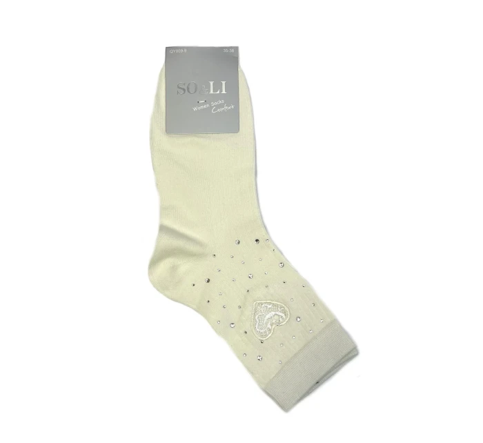 Dámské vzorované ponožky SO&LI model 21478507 060 Zirkony 3542 - WiK