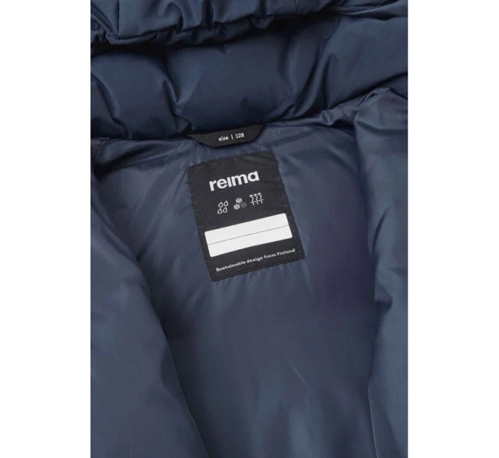 Reima dětská péřová bunda Paimio Navy Age 3 Junior Unisex nepromokavá tmavě modrá (5100282A-6980)