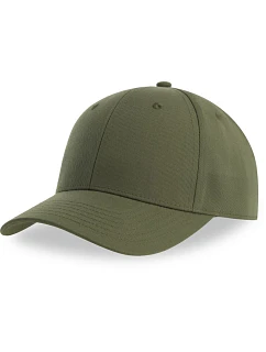6 panelová baseballová kšiltovka olive model 22479165 - Atlantis Headwear