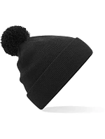 Beechfield B 426B Dětská pletená čepice s bambulí 53.426B black