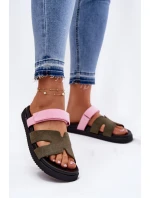 Dámské Pantofle Na Suchý Zip model 21697746 - VINCEZA