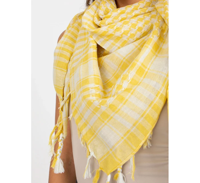 Šátek AT CH model 21307983 světle žlutý - FPrice Šátek AT CH model 21307983 světle žlutý - FPrice