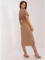 CHA SK 0607 šaty.69P tmavě lila