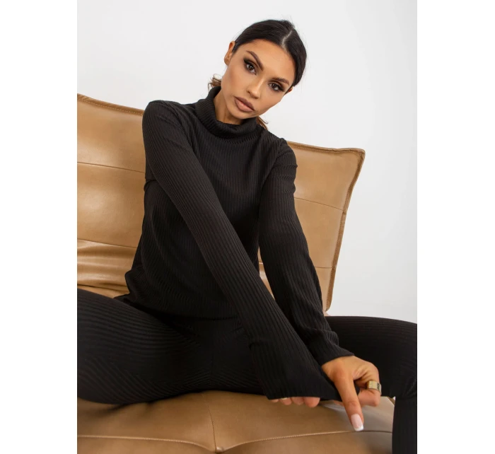 Dámská halenka LK BZ 509192.55P černá - FPrice Dámská halenka LK BZ 509192.55P černá - FPrice