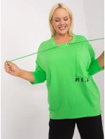 Halenka RV BZ 14002.44 světle zelená Halenka RV BZ 14002.44 světle zelená