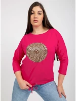 Halenka RV BZ model 18385629 fuchsiová - FPrice Halenka RV BZ model 18385629 fuchsiová - FPrice