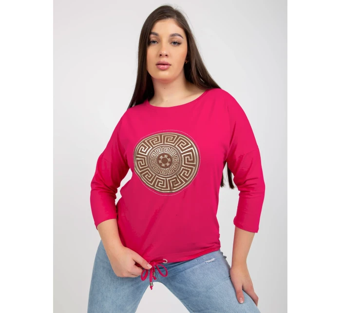 Halenka RV BZ model 18385629 fuchsiová - FPrice Halenka RV BZ model 18385629 fuchsiová - FPrice