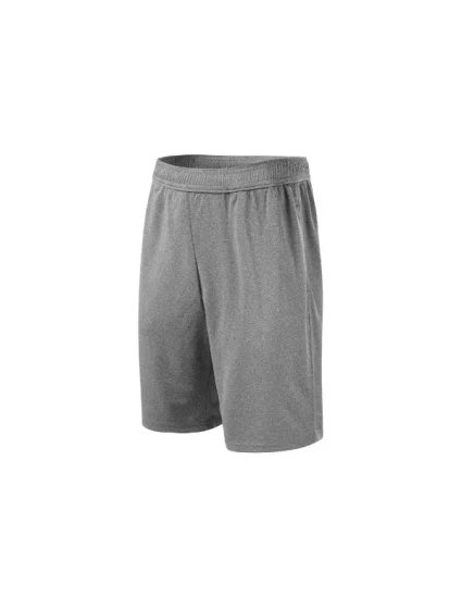 Miles šortky dětské tmavě šedý melír