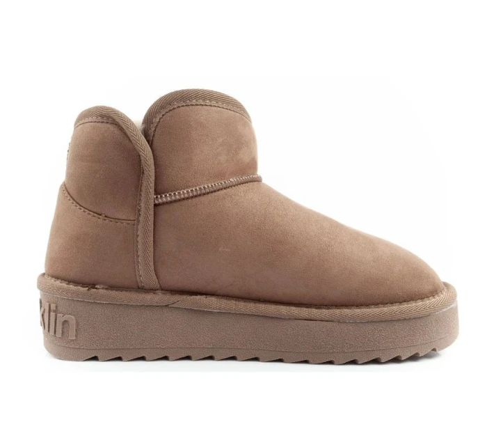 snow boots winter  boots brown kotníkové boty dámské model 21405947 - D.Franklin