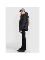 Dívčí péřová bunda se syntetickou výplní model 21757069 - 4F Dívčí péřová bunda se syntetickou výplní model 21757069 - 4F