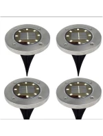 SOLÁRNÍ LAMPA 8 LED SMD PRO PROLOMENÍ KPL.4PCS