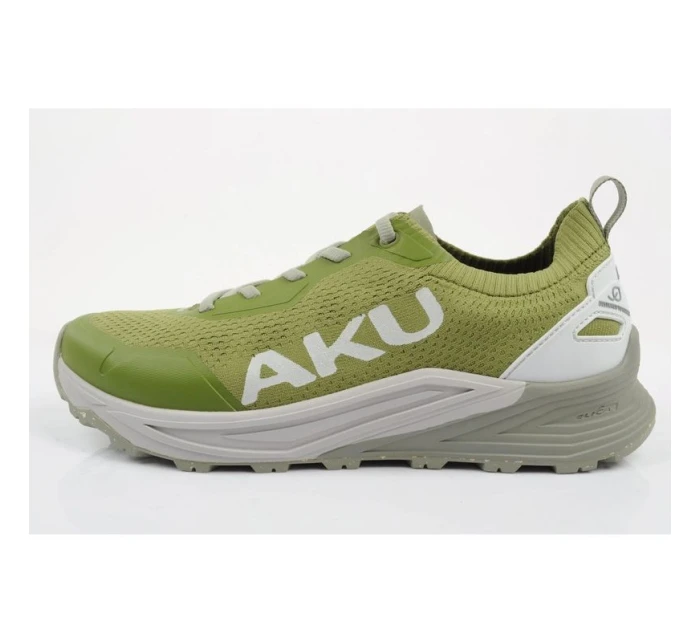 Aku pánské outdoorové trekové boty Aira pohodlné turistické zelené šedé