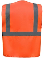Yoko HVW 801 Hi-Vis multifunkční vesta 79.W801 hi vis orange Yoko HVW 801 Hi-Vis multifunkční vesta 79.W801 hi vis orange