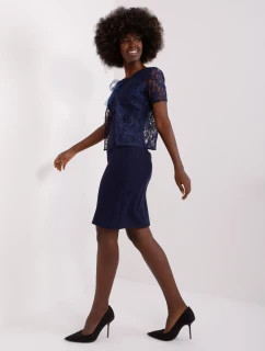 Sukienka LK SK  granatowy model 18856616 - FPrice