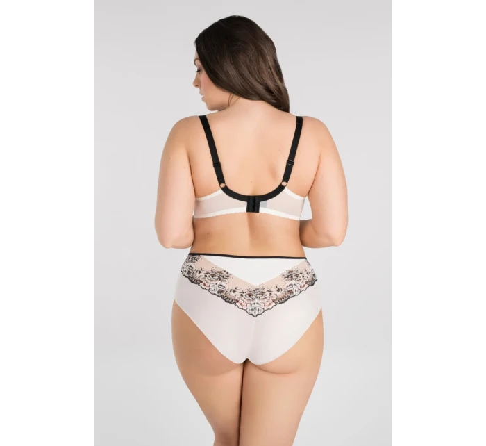 K840 BLACK & WHITE SOFT BRA