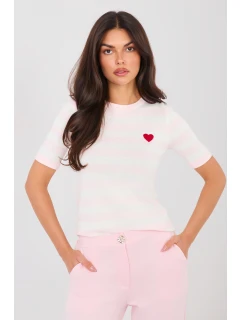 Svetr s krátkým rukávem  model 224318 Factory Price