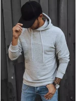 Pánská šedá mikina Dstreet BX5471