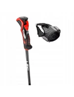 LEKI 3D AIRFOIL černá/červená 120