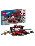 LEGO CITY 60443 Zastávka v boxech F1 a mechanici s vozem Ferrari LEGO CITY 60443 Zastávka v boxech F1 a mechanici s vozem Ferrari