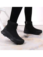 DK Jr DK58A nepromokavé zateplené sněhové boty černé DK Jr DK58A nepromokavé zateplené sněhové boty černé