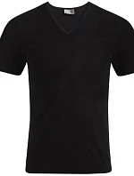 Promodoro 3082 Pánské tričko "Slim Fit" s výstřihem do V 40.3082 black