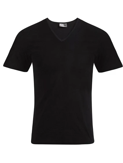 Promodoro 3082 Pánské tričko "Slim Fit" s výstřihem do V 40.3082 black Promodoro 3082 Pánské tričko "Slim Fit" s výstřihem do V 40.3082 black