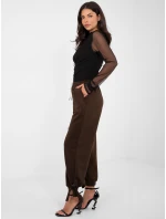 Kalhoty IT SP 9987.16 tmavě hnědé Kalhoty IT SP 9987.16 tmavě hnědé