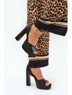 Sandály na podpatku model 209893 Step in style