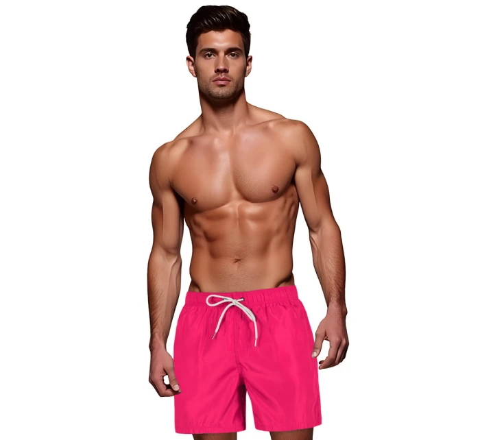 Pánské šortky fuchsiová Dstreet model 21989756 - FashionStreet Pánské šortky fuchsiová Dstreet model 21989756 - FashionStreet