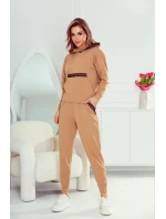 Dámská tepláková souprava Ferbi beige - ELDAR