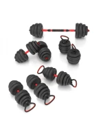 HMS SGN140 sada závaží 6v1 (činka, činky a kettlebell) 40 kg HMS SGN140 sada závaží 6v1 (činka, činky a kettlebell) 40 kg