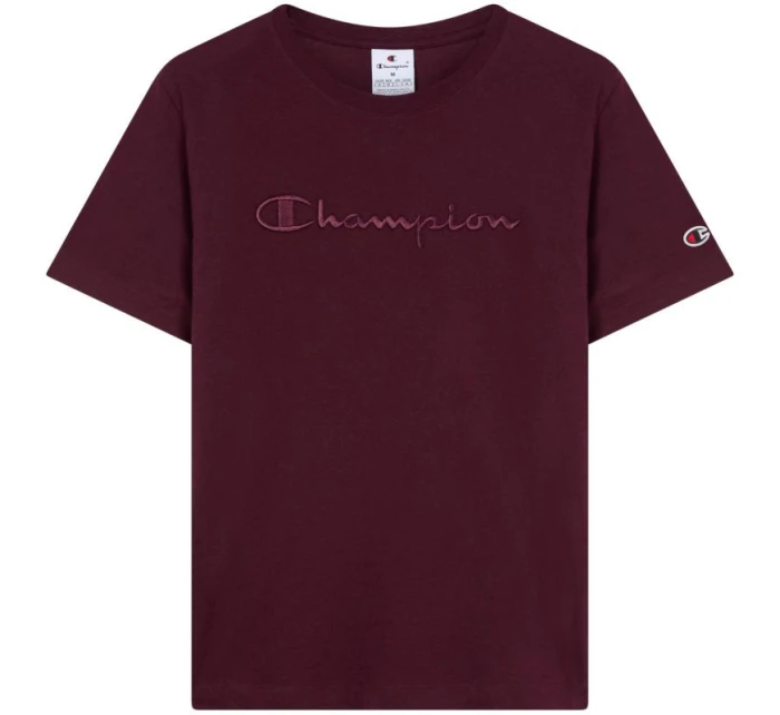 Champion dámské tričko SS Tee bordó 118382 RS522 Tričko