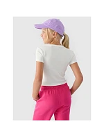 Hladké dívčí tričko model 22117376 - 4F