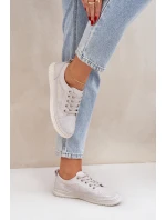 Dámské Kožené Tenisky Šedé Cloesa Dámské Kožené Tenisky Šedé Cloesa