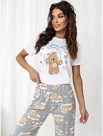 Piżama CLM PI model 22084249 szary - FPrice Piżama CLM PI model 22084249 szary - FPrice