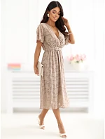 Sukienka IT SK model 22108252 ciemny bezowy - FPrice
