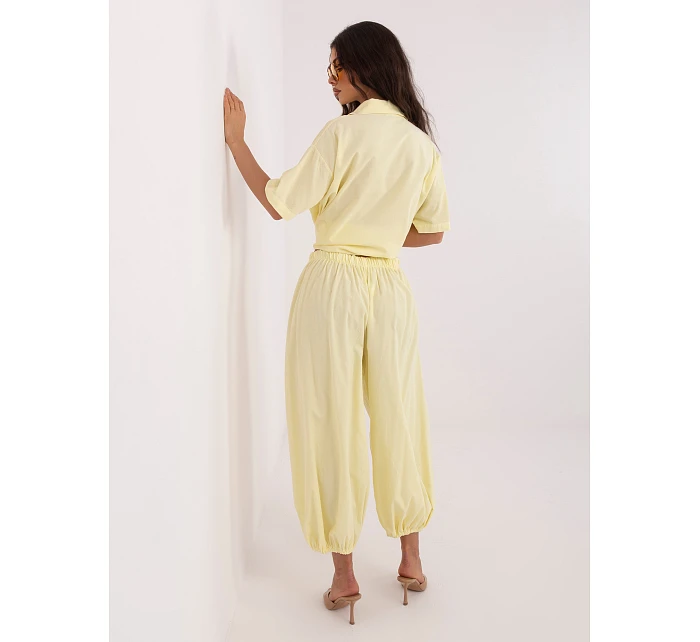 IT kalhoty SP FL10309 1.91 světle žlutá