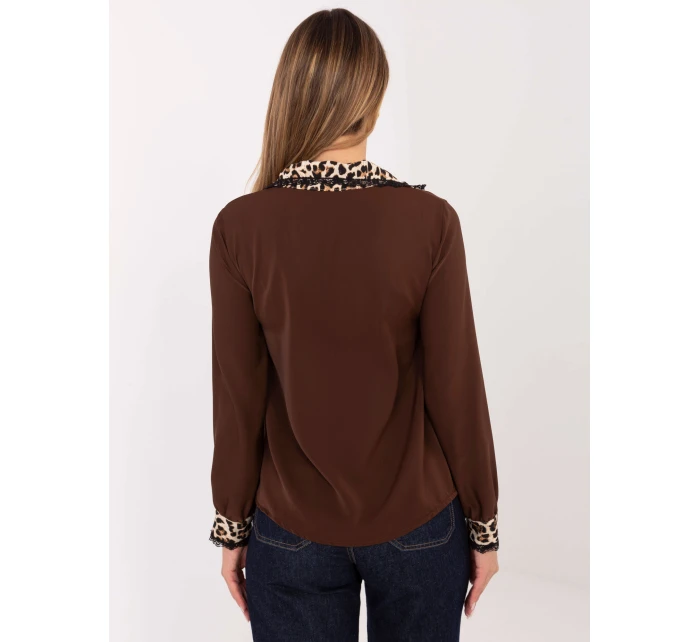 Koszula MI KS model 21786329 brązowy - FPrice