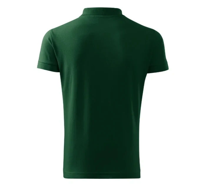 Cotton polokošile pánská dark green Cotton polokošile pánská dark green