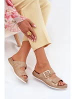 Pantofle model 214738 Step in style Pantofle model 214738 Step in style