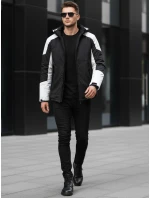 Pánská zimní bunda s kapucí černá Dstreet TX5123